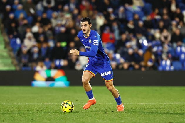 Juan Iglesias (Getafe), DECEMBER 13, 2025 - Football Soccer : Spanish LaLiga EA Sports match between Getafe CF - RCD Espanyol de Barcelona at the Estadio Coliseum Getafe in Getafe, Spain. Noxthirdxpartyxsales  aflo_313537201