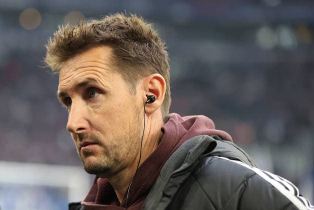 Cheftrainer Miroslav Klose (1.FC Nürnberg) beim Spiel der 2. Bundesliga (Saison 2025 26) FC Schalke 04 - 1. FC Nürnberg Copyright: Thomas Pakusch