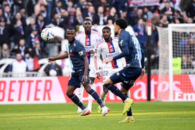 Olympique Lyonnais v Le Havre AC - Ligue 1 McDonald s 2025 2026 22 Clinton MATA PEDRO LOURENCO (ol) - 70 Mbwana Ally SAMATTA (hac) during the Ligue 1 McDonald s match between Lyon and Le Havre at Groupama Stadium on December 14, 2025 in Lyon, France. Lyon France  Copyright: xFEPx 776348232