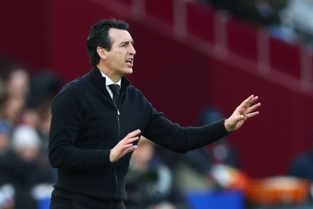 Unai Emery manager of Aston Villa West Ham United v Aston Villa, Premier League, Football, London Stadium, London, UK - 14 Dec 2025London London Stadium United Kingdom EDITORIAL USE ONLY No use with unauthorised audio, video, data, fixture lists, club league logos or live services. Online in-match use limited to 120 images, no video emulation. No use in betting, games or single club league player publications. Copyright: xSimonxDael Shutterstockx 16081588al