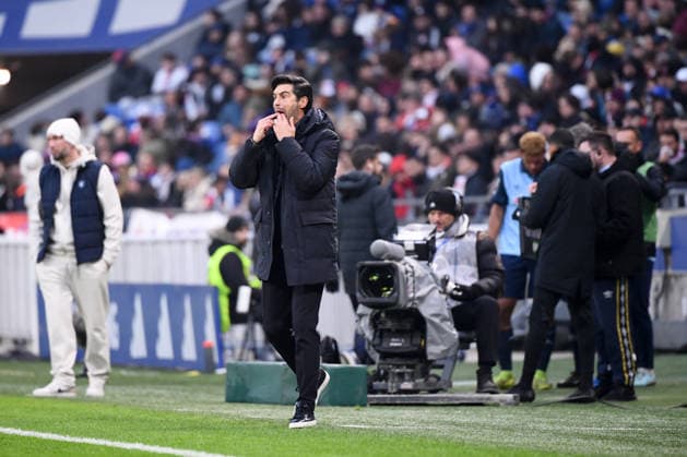 Olympique Lyonnais v Le Havre AC - Ligue 1 McDonald s 2025 2026 Paulo FONSECA (Entraineur Lyon OL) during the Ligue 1 McDonald s match between Lyon and Le Havre at Groupama Stadium on December 14, 2025 in Lyon, France. Lyon France  Copyright: xFEPx 776348232