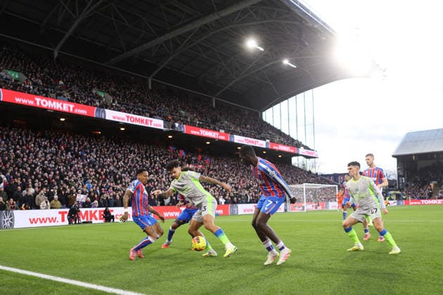 Crystal Palace v Manchester City 14 December 2025, London - Premier League Football - Crystal Palace v Manchester City - A general view of play within Selhurst Park - Photo: Jacques Feeney Offside. London UK Copyright: xJacquesxFeeneyx xOffsidexOffside