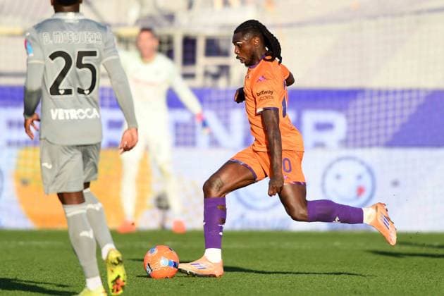 Foto IPP Giacomo Morini Firenze 14 12 2025 Campionato di calcio di serie A 2025 2026 Acf Fiorentina vs Hellas Verona. nella foto: Moise Bioty Kean. italy ITALY  Copyright: xR4924_italyphotopressx