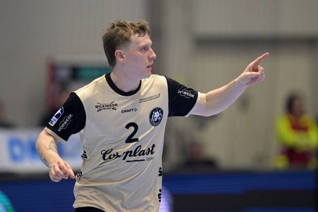 Jubel bei Noah Beyer (Bergischer HC 2) , GER, MT Melsungen - Bergischer HC, Handball, 1. Bundesliga, 17. Spieltag, Saison 2025 2026, 14.12.2025, GER, MT Melsungen - Bergischer HC, Handball, 1. Bundesliga, 17. Spieltag, Saison 2025 2026, 14.12.2025 Kassel Copyright: xEibner-Pressefotox xRolandxSippelx EP_RSL
