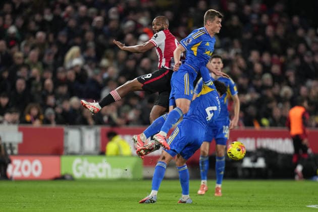 Premier League Brentford v Leeds United during the Premier League match Brentford vs Leeds United at The Gtech Community Stadium, London, United Kingdom, 14th December 2025 (Photo by Harvey Murphy News Images) Copyright: xHarveyxMurphy NewsxImagesx