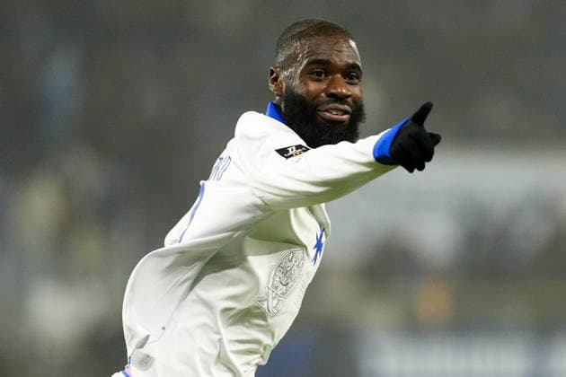 AJ Auxerre v Lille OSC - Ligue 1 McDonald s 2025 2026 10 Lassine SINAYOKO (aja) during the Ligue 1 McDonald s match between Auxerre and Lille at Stade Abbe Deschamps on December 14, 2025 in Auxerre, France. Auxerre France  Copyright: xFEPx 776348229