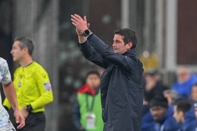 InterÕs head coach Cristian Chivu during the Serie A soccer match between Genoa and Inter at the Luigi Ferraris Stadium in Genoa, Italy - Sunday, December 14, 2025. - Soccer .  Copyright: xTanoxPecoraro LaPressex
