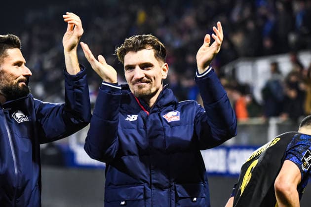 FOOTBALL : AJ Auxerre vs Lille OSC - Ligue 1 - JournÃ e 16 - 14 12 2025 Thomas Meunier (Lille OSC) AuxerreFrance  Copyright: xBaptistexAutissierx
