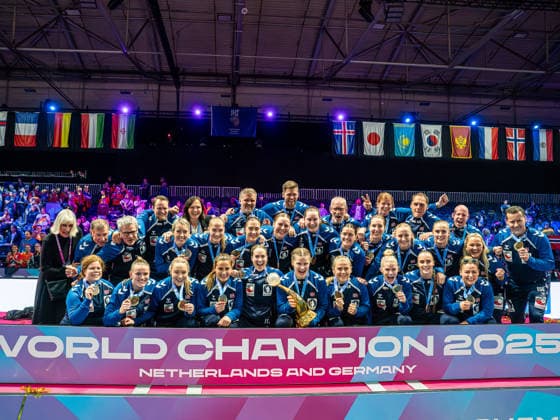 Norwegen jubelt nach der Goldmedaille, Deutschland vs. Norwegen, Handball, Weltmeisterschaft, Frauen, Spielzeit 2025 2026, 14.12.2025, Deutschland vs. Norwegen, Handball, Weltmeisterschaft, Frauen, Spielzeit 2025 2026, 14.12.2025 Rotterdam Copyright: xEibner-Pressefoto MichaelxSchmidx EP_MST
