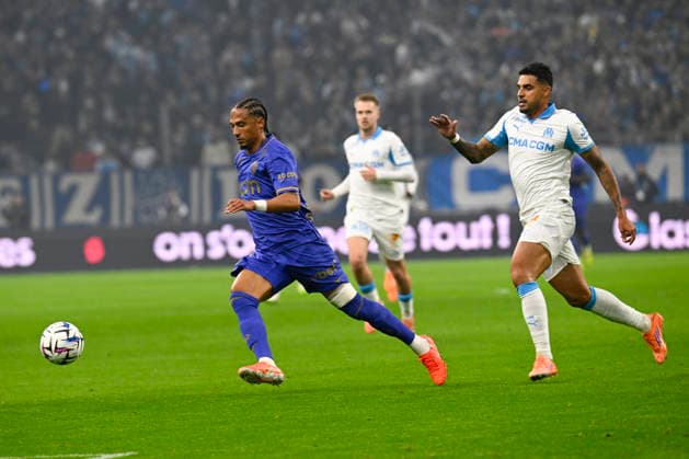 FOOTBALL : Olympique de Marseille VS AS Monaco - Ligue 1 Mc™Donalds - 14 12 2025 Thilo Kehrer (ASM) - Ligue 1 Mc™Donalds match between Olympique de Marseille and AS Monaco on December 14, 2025 at the Orange Velodrome Stadium in Marseille. MarseilleFrance  Copyright: xWilliamxCannarellax