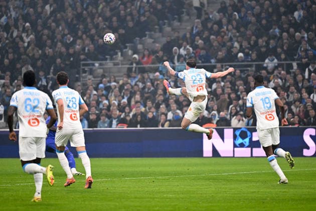 Olympique de Marseille v AS Monaco FC - Ligue 1 McDonald s 2025 2026 23 Pierre-Emile HOJBJERG (om) during the Ligue 1 McDonald s match between Marseille and Monaco at Stade Velodrome on December 14, 2025 in Marseille, France. Marseille France  Copyright: xFEPx 776348233
