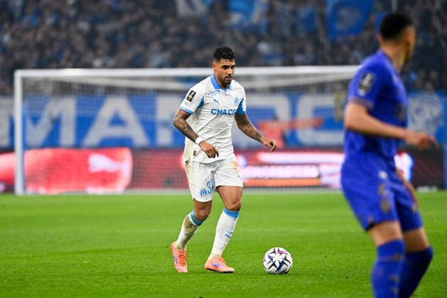 Olympique de Marseille v AS Monaco FC - Ligue 1 McDonald s 2025 2026 33 EMERSON Palmieri dos Santos (om) during the Ligue 1 McDonald s match between Marseille and Monaco at Stade Velodrome on December 14, 2025 in Marseille, France. Marseille France  Copyright: xFEPx 776348233