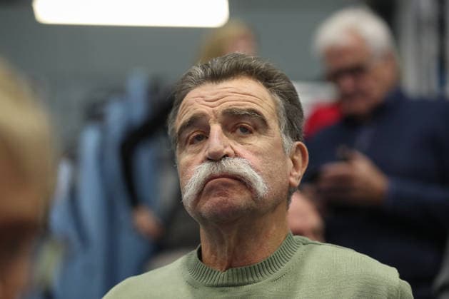 14.12.2025, xtgx, VfL Gummersbach - SC Magdeburg v.l. der ehemalige Bundestrainer Heiner Brand Portrait, Portraet, Einzelbild Gummersbach