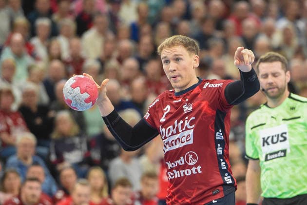 Handball I Herren I Saison 2025-2026 I Bundesliga I 17. Spieltag I SG Flensburg-Handewitt - Rhein-Neckar Löwen I 14.12.2025 Simon Pytlick (2, SG Flensburg-Handewitt) Copyright: xLobeca JanxKirschnerx