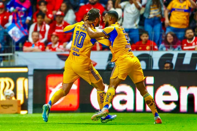 LIGA BBVA MX 2025 LIGA BBVA MX 2025 TOLUCA VS TIGRES UANL 14122025 TOLUCA, ESTADO DE MEXICO. Action photo of Andre-Pierre Gignac (10) of Tigres UANL, during final game of the Torneo de Apertura 2025 of the BBVA Liga MX, held at the Estadio Nemesio Diez of Toluca, Estado de Mexico, against Diablos Rojos del Toluca. Foto de accion de Andre-Pierre Gignac (10) de Tigres UANL, durante juego final del Torneo Apertura 2025 de la Liga BBVA MX, celebrado en el Estadio Nemesio Diez de Toluca, Estado de Mexico, en contra de Diablos Rojos del Toluca. PHOTO BY IMAGENSHOP AGENCIA FOTOGRAFICA TOLUCA ESTADO DE MEXICO MEXICO Copyright: xJorgexReyesx