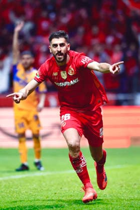 LIGA BBVA MX 2025 LIGA BBVA MX 2025 TOLUCA VS TIGRES UANL 14122025 TOLUCA, ESTADO DE MEXICO. Action photo of portuguese Joao Dias (26) of Diablos Rojos del Toluca, during final game of the Torneo de Apertura 2025 of the BBVA Liga MX, held at the Estadio Nemesio Diez of Toluca, Estado de Mexico against Tigres UANL. Foto de accion del portugues Joao Dias (26) de Diablos Rojos del Toluca , durante juego final del Torneo Apertura 2025 de la Liga BBVA MX, celebrado en el Estadio Nemesio Diez de Toluca, Estado de Mexico en contra de Tigres UANL. PHOTO BY IMAGENSHOP AGENCIA FOTOGRAFICA TOLUCA ESTADO DE MEXICO MEXICO Copyright: xIMAGENSHOPxAGENCIAxFOTOGRAFICAx