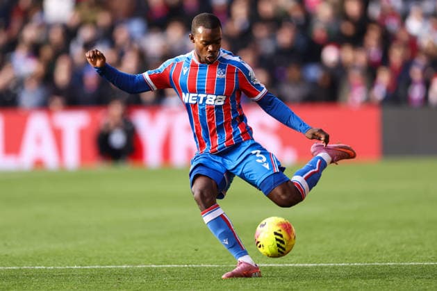 Crystal Palace v Manchester City 14 December 2025, London - Premier League Football - Crystal Palace v Manchester City - Tyrick Mitchell of Crystal Palace - Photo: Jacques Feeney Offside. London UK Copyright: xJacquesxFeeneyx xOffsidexOffside