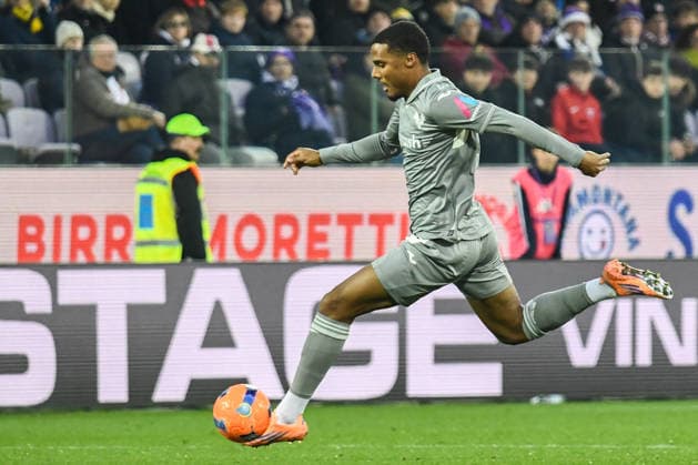 CALCIO - Serie A - ACF Fiorentina vs Hellas Verona FC Amin Sarr (Hellas Verona) during ACF Fiorentina vs Hellas Verona FC, Italian soccer Serie A match in Florence, Italy, December 14 2025 Florence Italy  Copyright: xIPAxSport ABACAx