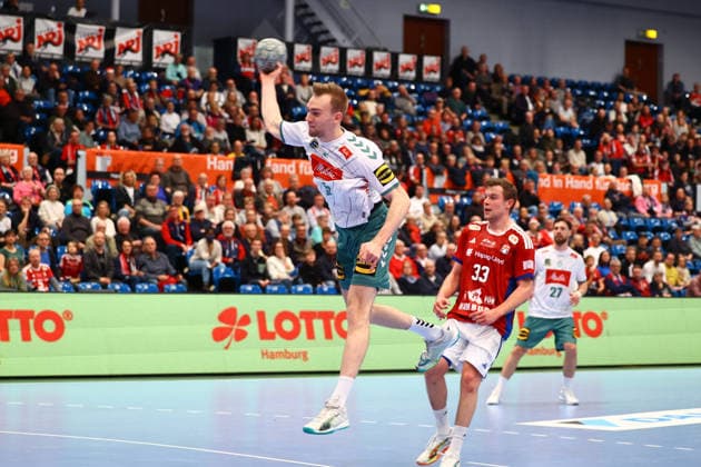 Handball I Herren I Saison 2025 2026 I Bundesliga I 17. Spieltag I HSV Hamburg - GWD Minden I 14.12.2025 Florian Kranzmann (5, GWD Minden) Hamburg Alsterdorfer Sporthalle Hamburg Deutschland Copyright: xLobeca RalfxHomburgx