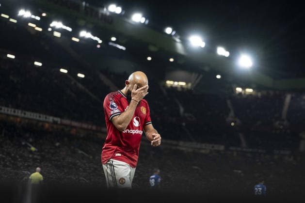 MANCHESTER - DECEMBER 15: Bryan Mbeumo of Manchester United, ManU during the Premier League 2025 match between Manchester United and Bournemouth at Old Trafford, in Manchester, England. Photo: Will Palmer Sports Press Photo Copyright: xWillxPalmer SportsxPressxPhotox Sportspressphoto_SPR74473