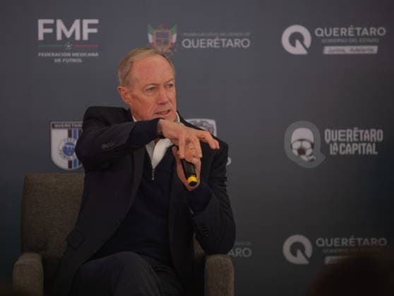 Mexico V Iceland Football Match press conference, PK, Pressekonferenz Ivar Sisniega, executive president of the Mexican Football Federation, speaks during a press conference about the Mexican national team, Nationalteam s match against Iceland at the Corregidora Stadium. on December 16, 2025 in Queretaro, Mexico. (Photo by Jose Carrera Eyepix Group) Copyright: xJosexCarrera xEyepixxGroupx JFC_16122025_174172