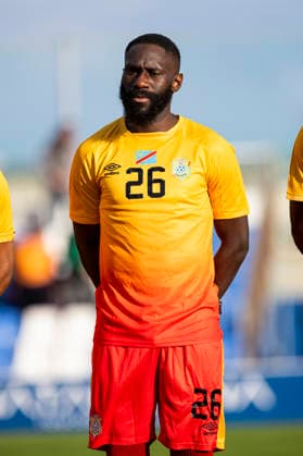 DR CONGO vs ZAMBIA, International Friendly, Länderspiel, Nationalmannschaft match ARTHUR MASUAKU, player for DR Congo, during the match, DR CONGO vs ZAMBIA, international friendly match, AFCON preparation, Pinatar Arena Football Center, San Pedro del Pinatar, Region of Murcia, Spain, December 16, 2025. San Pedro del Pinatar Pinatar Arena Football Center Region de Murcia Spain Copyright: xPascuxMÃ ndezx