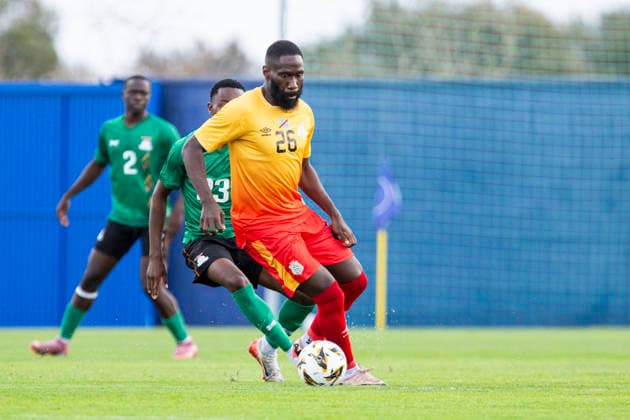 DR CONGO vs ZAMBIA, International Friendly, Länderspiel, Nationalmannschaft match ARTHUR MASUAKU, player for DR Congo, during the match, DR CONGO vs ZAMBIA, international friendly match, AFCON preparation, Pinatar Arena Football Center, San Pedro del Pinatar, Region of Murcia, Spain, December 16, 2025. San Pedro del Pinatar Pinatar Arena Football Center Region de Murcia Spain Copyright: xPascuxMÃ ndezx