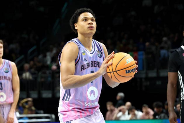 DEU, Basketball Champions League (BCL) , ALBA vs. BC Sabah, 16.12.2025, Uber-Arena, Berlin, DEU, Basketball Champions League (BCL) , ALBA vs. BC Sabah, im Bild Jack Kayil( ALBA Berlin 7),
