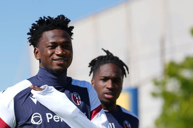 Bologna™s players during the training session at Riyadh , Saudi Arabia - EA Sports FC italian Supercup 2025 2026 Soccer - Wednesday, December 17 , 2025  Copyright: xSpada LaPressex