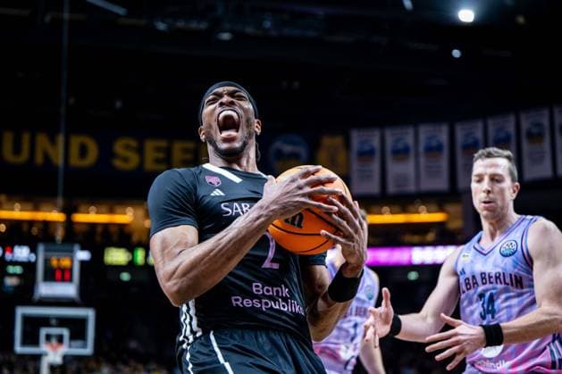 Basketball Berlin 16.12.2025 Saison 2025 2026 Basketball Champions League (BCL) Alba Berlin - Sabah BC Baku Keith Jordan (Sabah, No.02)