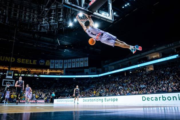 Basketball Berlin 16.12.2025 Saison 2025 2026 Basketball Champions League (BCL) Alba Berlin - Sabah BC Baku Jack Kayil (Alba Berlin, No.07)