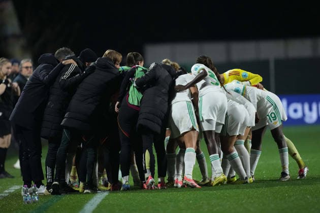 Roma during the Uefa Women™s Champions League soccer match between Roma and St. Pölten at the Rome s Tre Fontane stadium, Italy - Wednesday December 17, 2025 - Soccer ( Photo by Alfredo Falcone LaPresse )  Copyright: xAlfredoxFalcone LaPressex