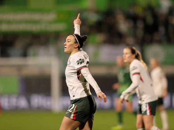 Foto : Lucy BRONZE (Chelsea) Fussball Championsleague der Frauen am Mi. 17.12.2025 VfL Wolfsburg - FC Chelsea 1 - 2