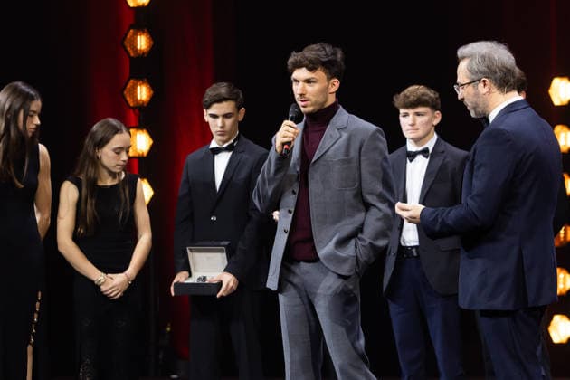 FFSA - LES TROPHEES DU AUTOMOBILE 2025 GASLY Pierre, F1 driver, portrait during Les TrophÃ es du Sport Automobile 2025 at Salle Pleyel, on December 18, 2025 in Paris, France - ParisFrance  Copyright: xJULIENxDELFOSSEx