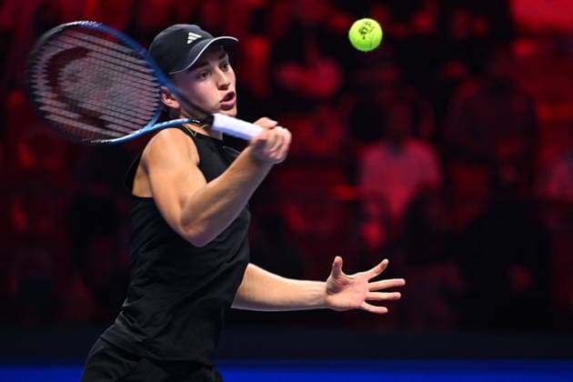 Next Gen ATP, Tennis Herren Finals Presented by PIF - Jeddah Justin Engel from Germany during his third round match at the 2025 ATP NextGen Finals in Jeddah, SAOUDI, on December 19, 2025. Photo by Corinne Dubreuil ABACAPRESS.COM Jeddah Saudi Arabia  Copyright: xDubreuilxCorinne ABACAx