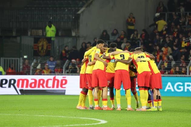 FOOTBALL : RC Lens vs Feignies-Aulnoye - Coupe de France 32e de finale - 19 12 2025 Equipe du RC Lens lors du match RC Lens vs Feignies-Aulnoye, Coupe de France 32e de finale, stade Bollaert-Delelis, le 19 dÃ cembre 2025 - photo Laurent Sanson PsnewZ  Copyright: xLaurentxSANSONx xPsnewZx