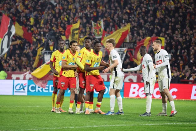 FOOTBALL : RC Lens vs Feignies-Aulnoye - Coupe de France 32e de finale - 19 12 2025 Cornet lors du match RC Lens vs Feignies-Aulnoye, Coupe de France 32e de finale, stade Bollaert-Delelis, le 19 dÃ cembre 2025 - photo Laurent Sanson PsnewZ  Copyright: xLaurentxSANSONx xPsnewZx