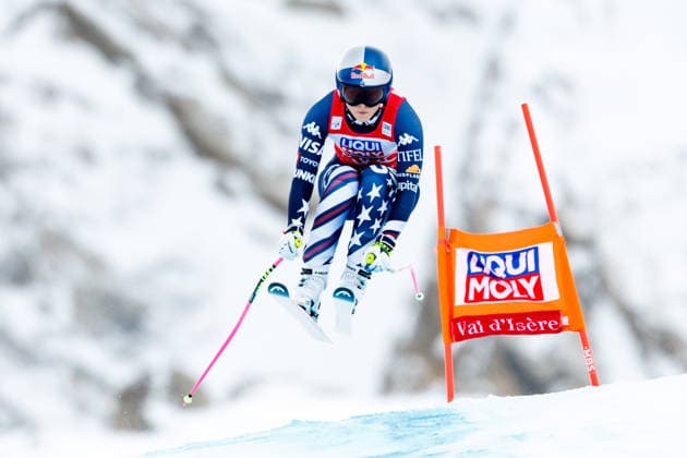 ALPINE SKIING - FIS WC Val D Isere VAL D ISERE,FRANCE,20.DEC.25 - ALPINE SKIING - FIS World Cup, downhill, ladies. Image shows Lindsey Vonn (USA).  GEPAxpictures xMaticxKlansek