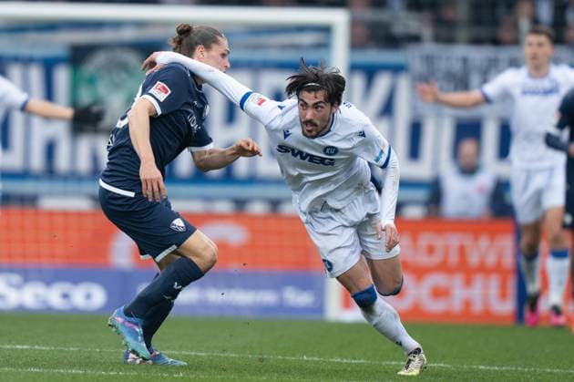 2. Bundesliga VfL Bochum 1848 vs Karlsruher SC Simic, Roko of Karlsruher 1848 during the 2. Bundesliga match against Bochum at Vonovia Ruhrstadion in Bochum, Germany, on December 20, 2025. Kick-off at 13:00. Copyright: xTaiseixIwamotox