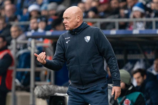 Deutschland: 2. Bundesliga 2025 26, 17. Spieltag - VfL Bochum vs. Karlsruher SC - 20.12.2025 - Vonovia Ruhrstadion (Bochum, Nordrhein-Westfalen) Uwe Rösler (Cheftrainer VfL Bochum)