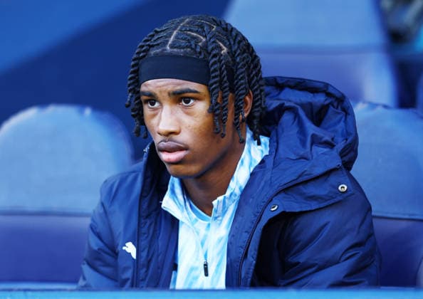 Reigan Heskey of Manchester City on the substitutes bench Manchester City v West Ham United, Premier League, Football, Etihad Stadium, Manchester, UK - 20 Dec 2025Manchester Etihad Stadium United Kingdom EDITORIAL USE ONLY No use with unauthorised audio, video, data, fixture lists, club league logos or live services. Online in-match use limited to 120 images, no video emulation. No use in betting, games or single club league player publications. Copyright: xMattxWest Shutterstockx 16148949h