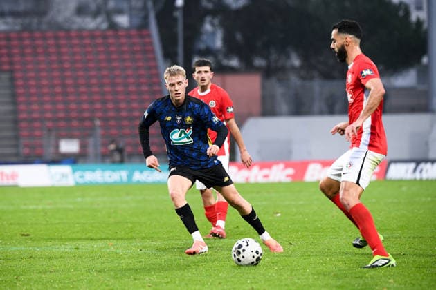 US Lusitanos Saint-Maur v LOSC Lille - French Cup 2025 2026 10 Hakon Arnar HARALDSSON (losc) during the French Cup match between US Lusitanos Saint-Maur and Lille at Stade Dominque Duvauchelle on December 20, 2025 in Creteil, France. Creteil France  Copyright: xFEPx 776432249