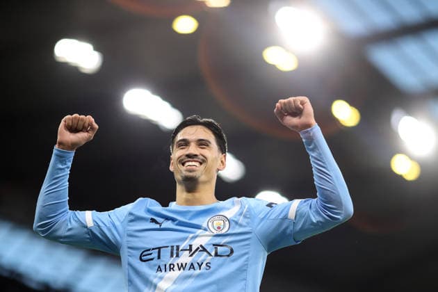 Man City v West Ham 20th December 2025, Manchester - Premier League Football - Manchester City v West Ham United - Tijjani Reijnders of Manchester City celebrates scoring their 2nd goal - Photo: Charlotte Wilson Offside. Manchester UK Copyright: xCharlottexWilsonx xOffsidexOffside