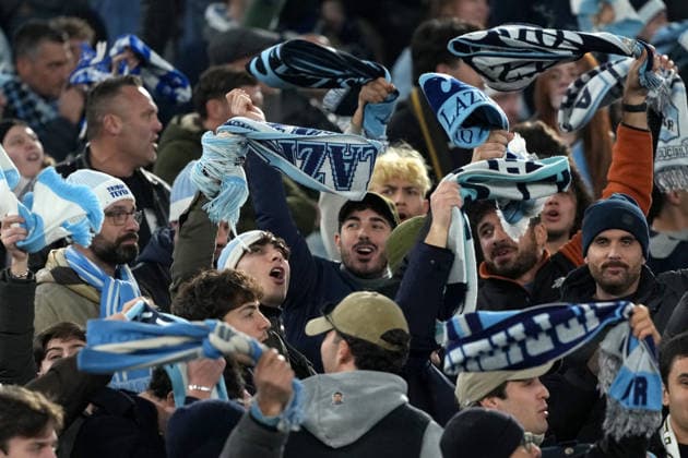 SS Lazio supporters during the Serie A 2025 2026 football match between SS Lazio and US Cremonese at Stadio Olimpico in Rome (Italy), December 20, 2025. AntoniettaxBaldassarre