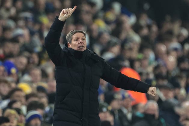 Premier League Leeds United v Crystal Palace Oliver Glasner manager of Crystal Palace reacts in the technical area during the Premier League match Leeds United vs Crystal Palace at Elland Road, Leeds, United Kingdom, 20th December 2025 (Photo by Mark Cosgrove News Images) Leeds Elland Road West Yorkshire United Kingdom Copyright: xMarkxCosgrove NewsxImagesx