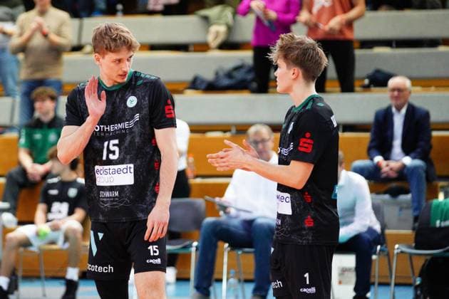 Spielszene Spielszene Volleyball