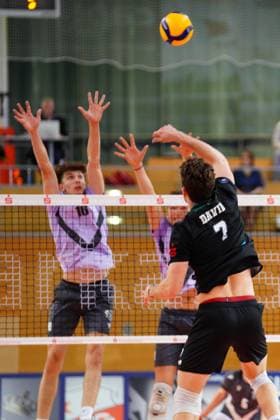 Spielszene mit Leonas Fritsche (16; VCO Berlin) Spielszene mit Leonas Fritsche (16; VCO Berlin)