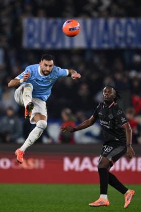 Valentin Castellanos of S.S. Lazio and Warren Bondo of U.S. Cremonese are in action during the 16th day of the Serie A Championship between S.S. Lazio and U.S. Cremonese at the Olympic Stadium on December 20, 2025 in Rome, Italy.  Copyright: xDomenicoxCippitelli IPAxSportx xipa-agency.netx xx IPA_69361716 IPA_Agency_IPA69361716