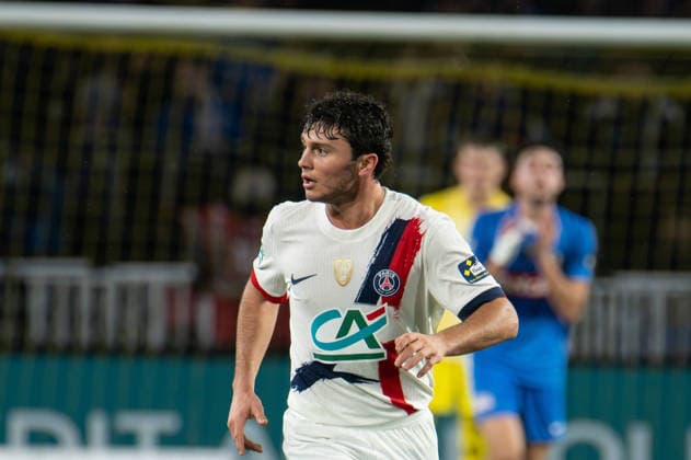 FOOTBALL : Vendee Fontenay Foot vs Paris Saint Germain PSG - Coupe de France - 32e de finale - 20 12 2025 Joao Neves (Paris SG) NantesFrance  Copyright: xEmilienxJousselinx
