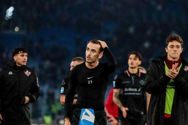 Jari Vandeputte of US Cremonese during SS Lazio vs US Cremonese, Italian soccer Serie A match in Rome, Italy, December 20 2025  Copyright: xRaffaelexConti IPAxSportx xipa-agency.netx xx IPA_69363282 IPA_Agency_IPA69363282